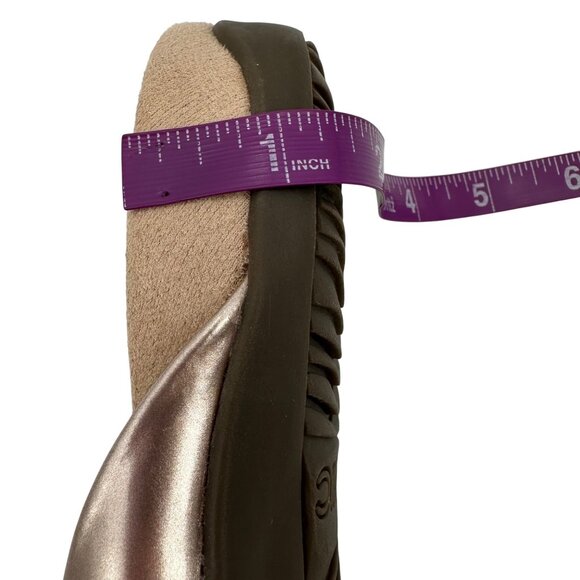 Vionic Womens Davina Rose Gold Orthotic Sandals Size 8 - Picture 6 of 10